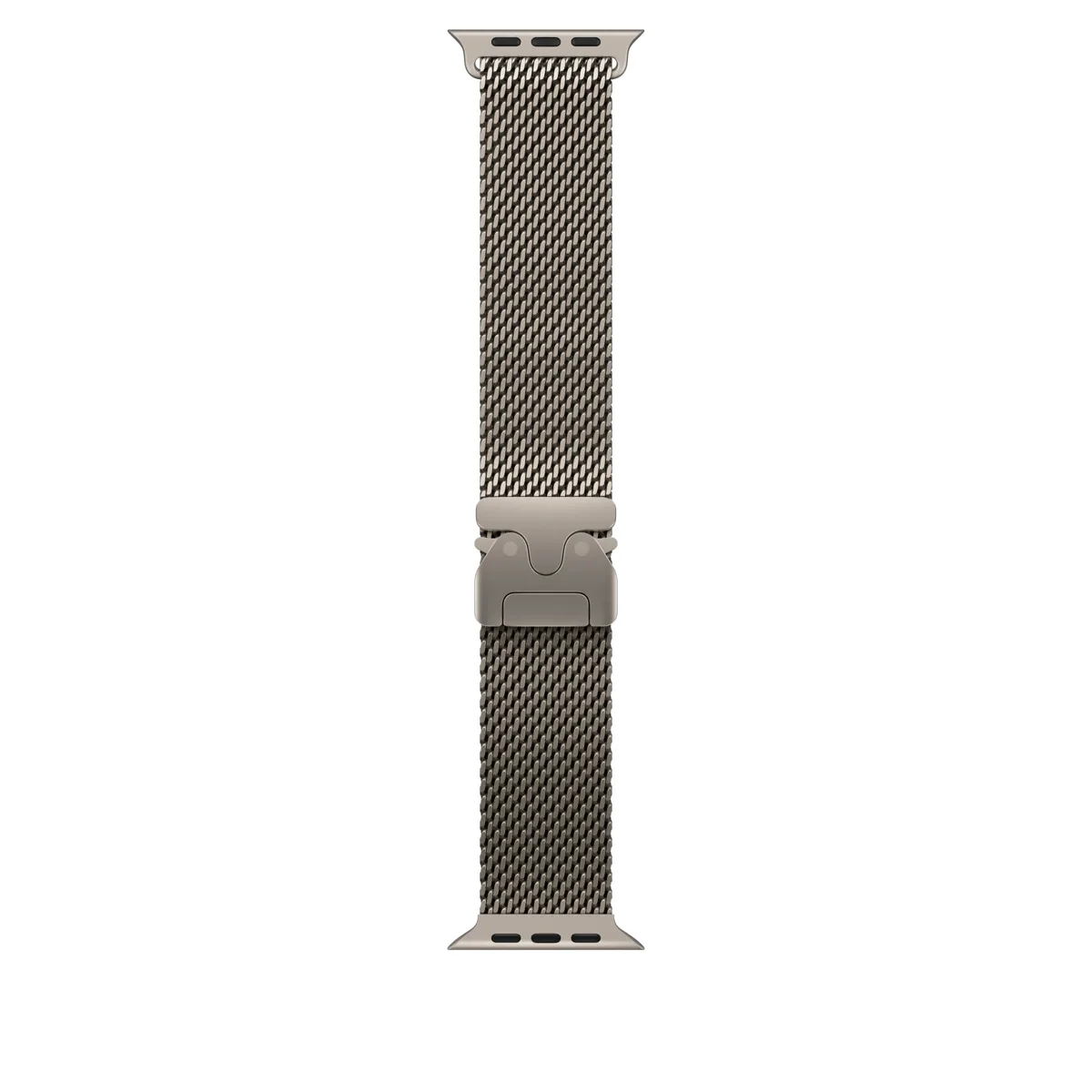 49mm Natural Titanium Milanese Loop - Large