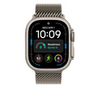 49mm Natural Titanium Milanese Loop - Large