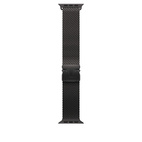 49mm Black Titanium Milanese Loop - Medium