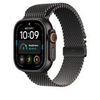 49mm Black Titanium Milanese Loop - Medium