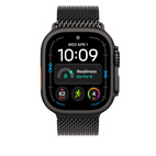 49mm Black Titanium Milanese Loop - Medium