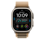 49mm Desert Alpine Loop - Medium - Natural Titanium Finish