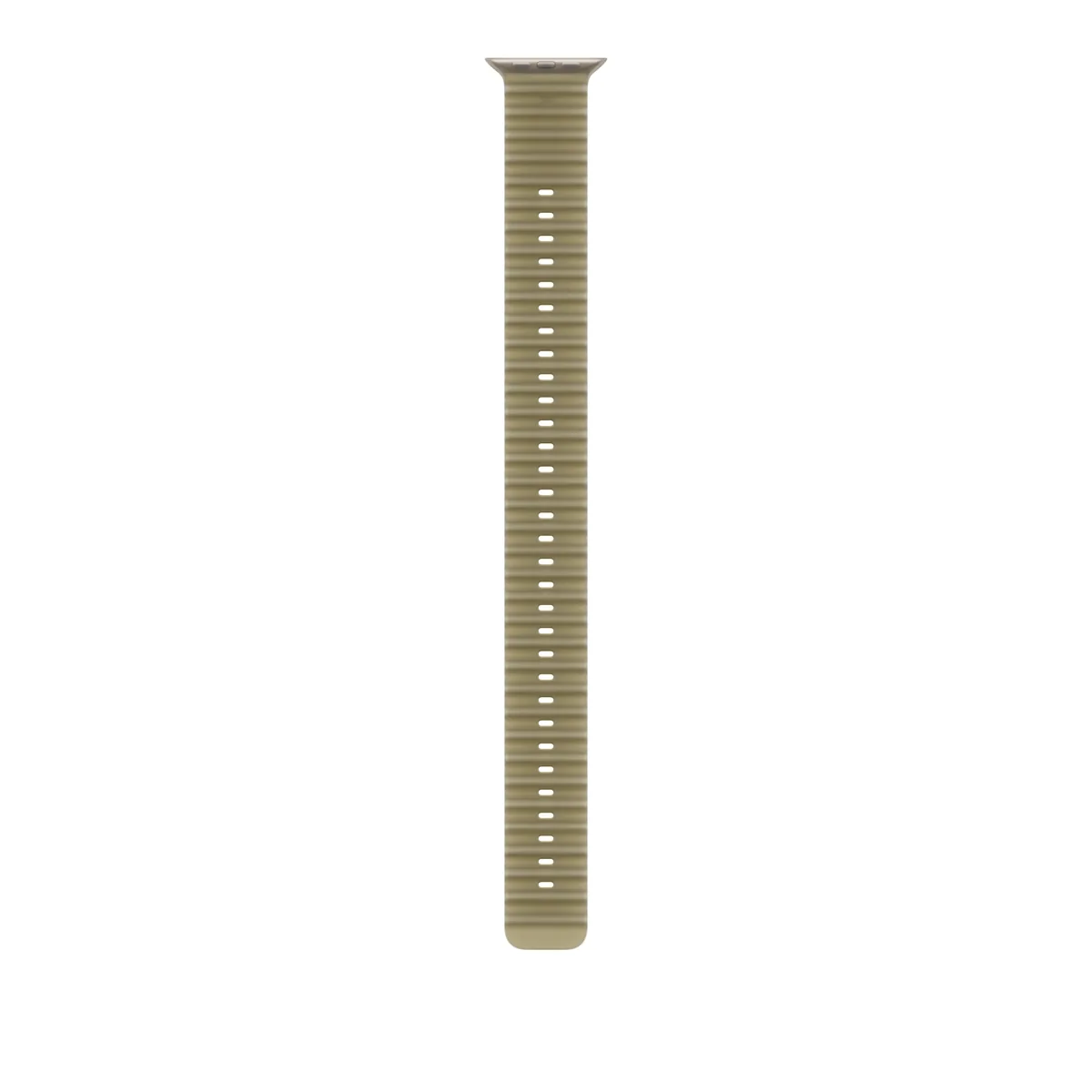49mm Translucent Kelp Ocean Band Extension - Natural Titanium Finish