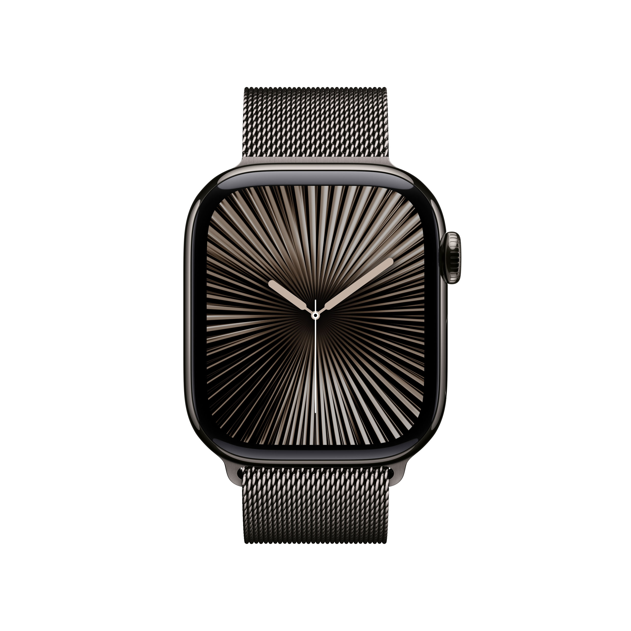 Apple Watch Series 10 GPS + Cellular 42mm Slate Titanium - Slate Milanese Loop
