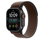 49mm Dark Umber Trail Loop - S/M - Black Titanium Finish