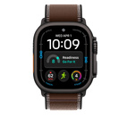 49mm Dark Umber Trail Loop - S/M - Black Titanium Finish