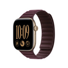 42mm Burgundy Magnetic Link - S/M