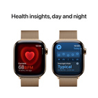 Apple Watch Series 10 GPS + Cellular 42mm Gold Titanium - Gold Milanese Loop