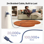 Belkin BOOSTCHARGE USB-C 30W PD3.1 PPS Charger + 2m USB-C Cable Indigo