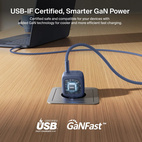 Belkin BOOSTCHARGE USB-C 30W PD3.1 PPS Charger + 2m USB-C Cable Indigo