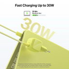 Belkin BOOSTCHARGE USB-C 30W PD3.1 PPS Charger + 2m USB-C Cable Citrus