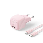 Belkin BOOSTCHARGE USB-C 30W PD3.1 PPS Charger + 2m USB-C Cable Blush