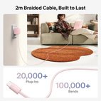 Belkin BOOSTCHARGE USB-C 30W PD3.1 PPS Charger + 2m USB-C Cable Blush