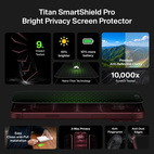 Belkin ScreenForce Titan SmartShield Pro Bright Privacy - iPhone 18 Pro