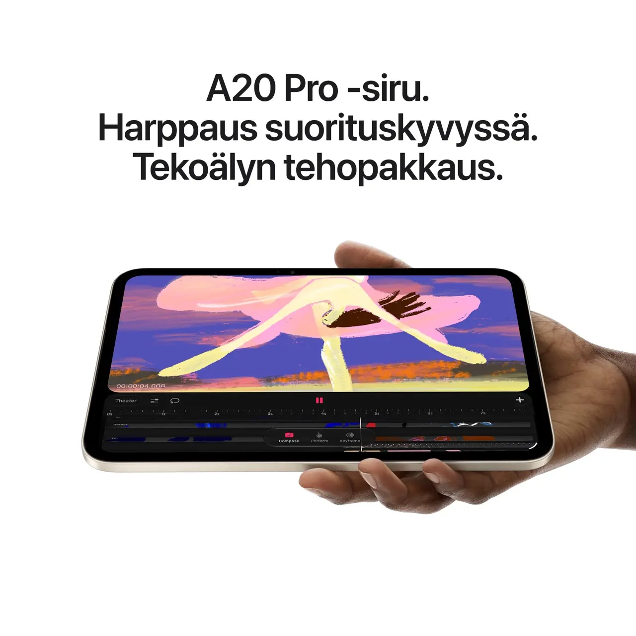 iPad mini A20 Pro w/Standard Glass WiFi 128GB Starlight