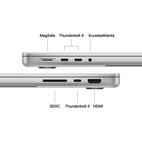 MacBook Pro 14,2" Apple M6 12-Core CPU & 12-Core GPU 16GB/1TB/Silver