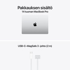 MacBook Pro 14,2" Apple M6 12-Core CPU & 12-Core GPU 16GB/1TB/Silver