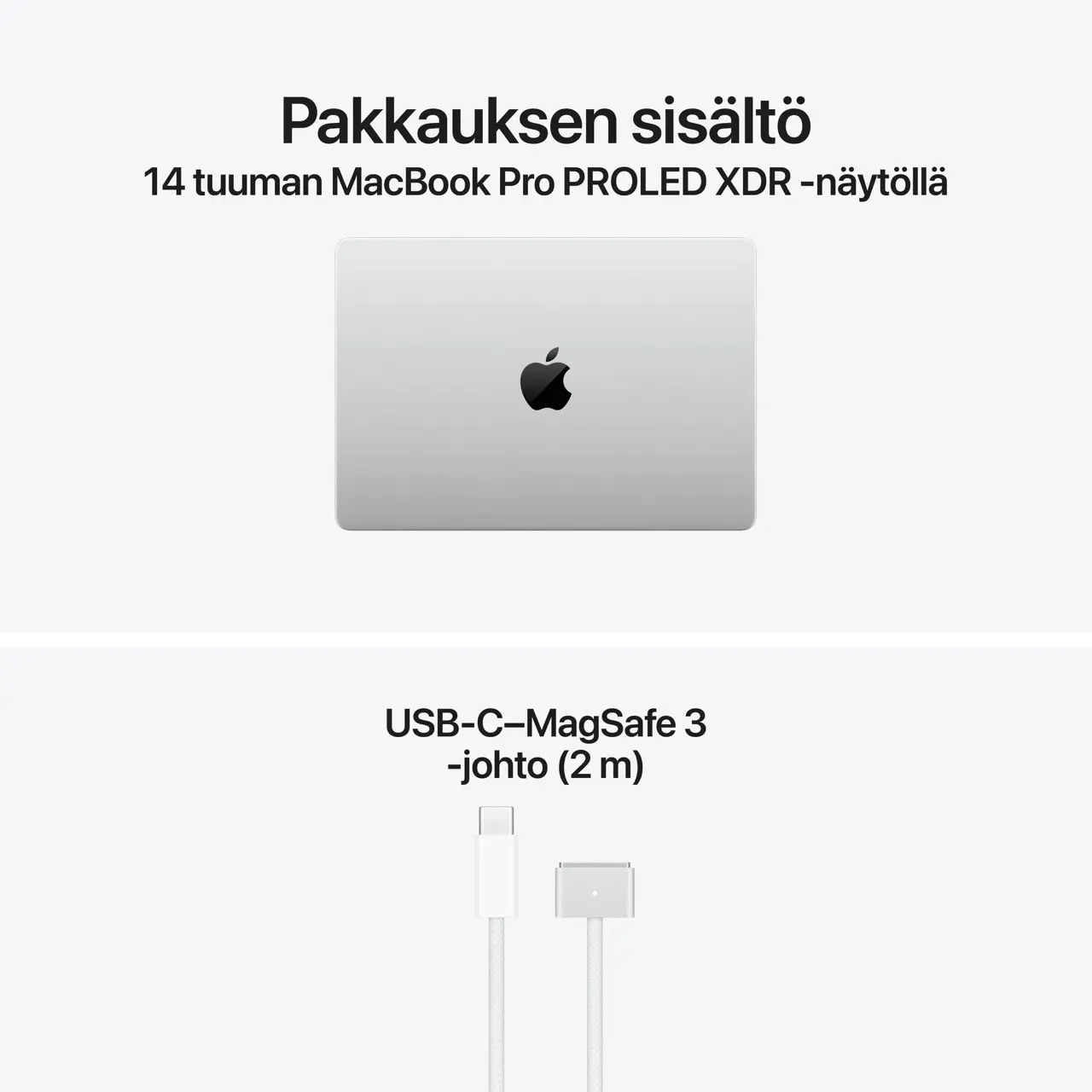 MacBook Pro 14,2" w/ PROLED XDR Apple M5 Pro 15-Core CPU & 16-Core GPU 24GB/1TB/Silver