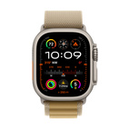 Apple Watch Ultra 2 GPS + Cellular 49mm Natural Titanium - Tan Alpine Loop - Small