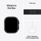 Apple Watch Ultra 2 GPS + Cellular 49mm Black Titanium - Black Trail Loop - Medium/Large