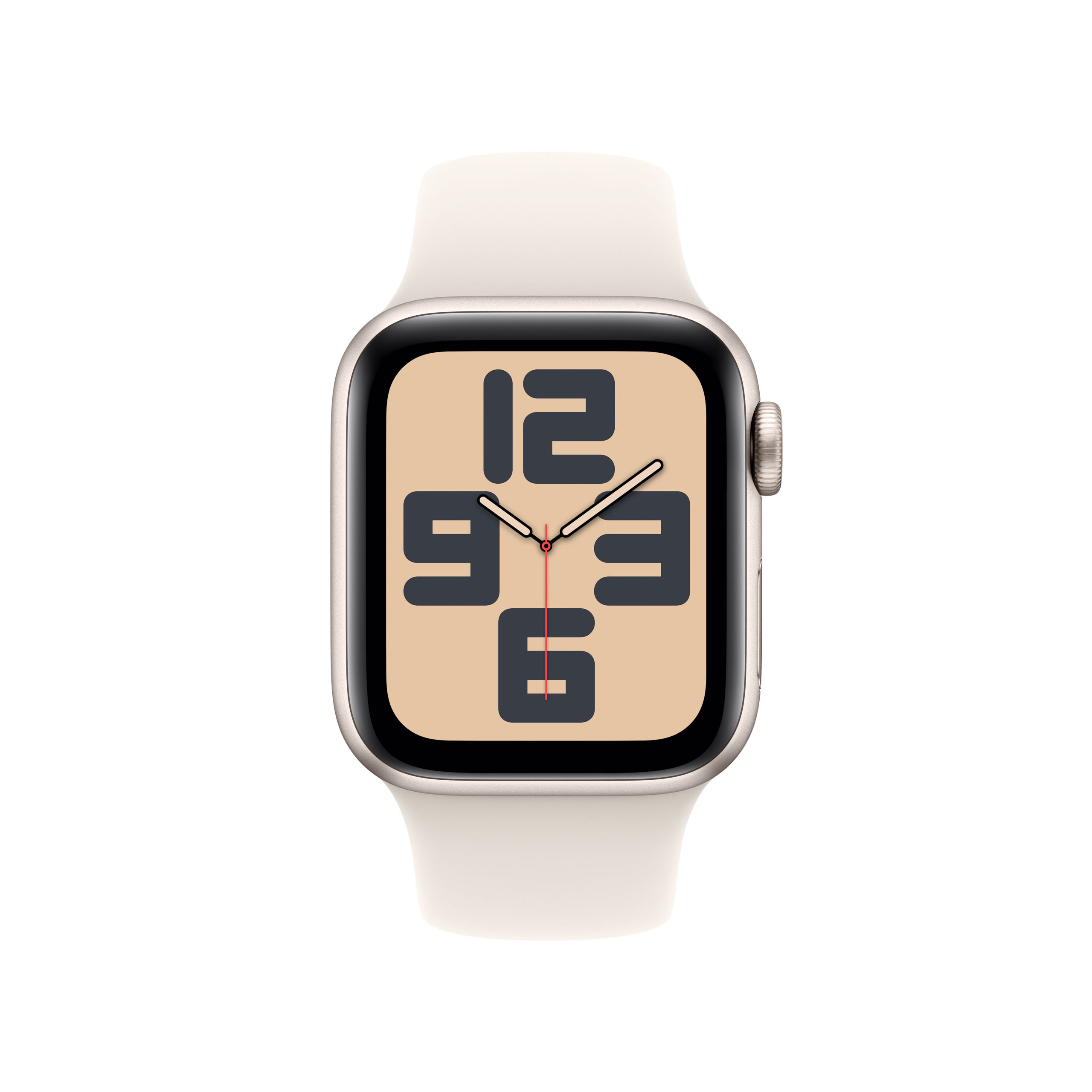 Apple Watch SE 2024 GPS 40mm Starlight Aluminium - Starlight Sport Band - Medium/Large