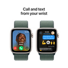 Apple Watch SE 2024 GPS 44mm Starlight Aluminium - Lake Green Sport Loop