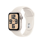 Apple Watch SE 2024 GPS 40mm Starlight Aluminium - Starlight Sport Band - Medium/Large