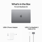 MacBook Air 15,3" Apple M3 8-Core CPU & 10-Core GPU 16GB/512GB/Space Grey