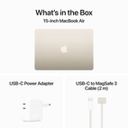 MacBook Air 15,3" Apple M3 8-Core CPU & 10-Core GPU 16GB/512GB/Starlight