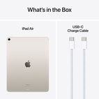 iPad Air 13" 2024 (M2) 128GB WiFi+Cellular Starlight
