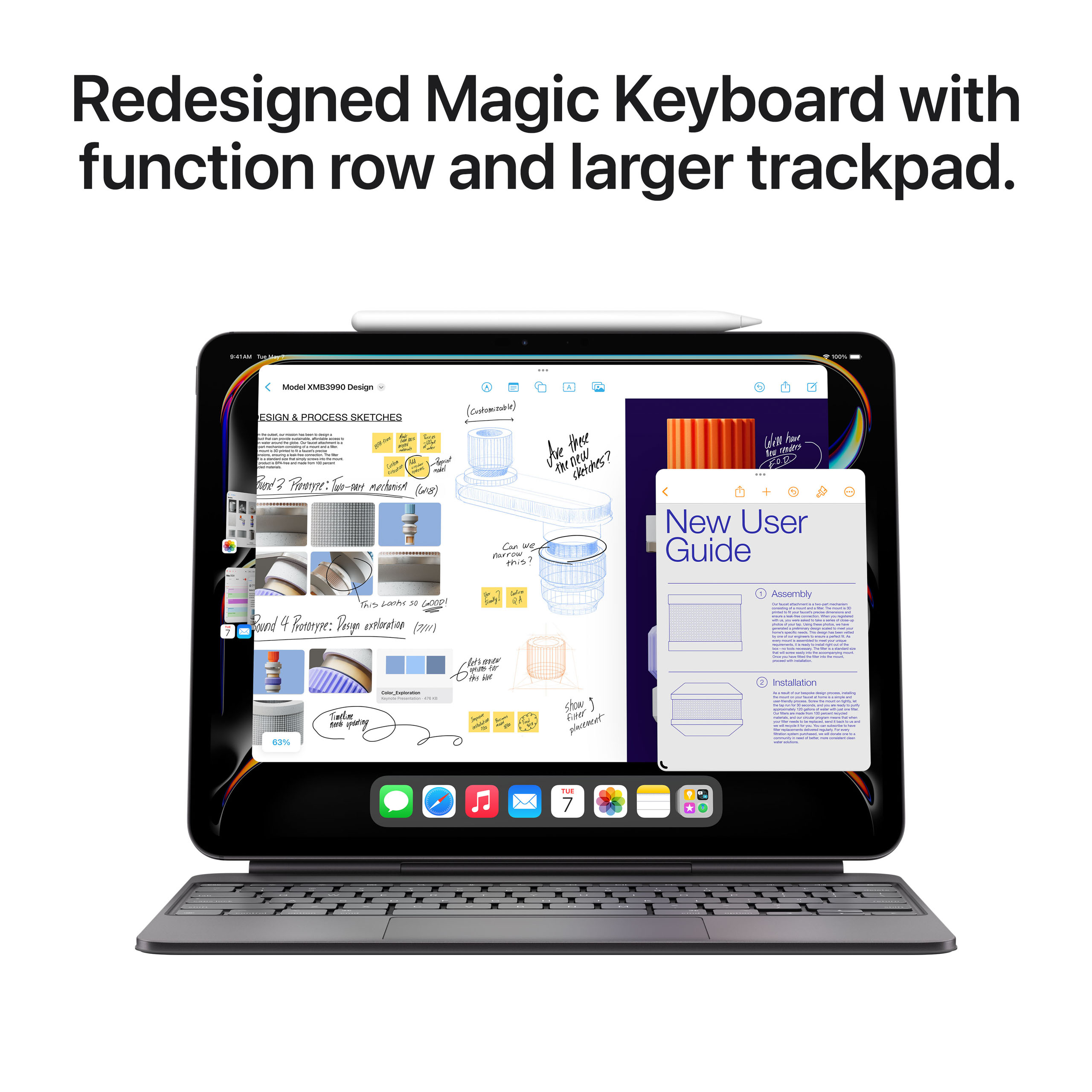 iPad Pro 13" w/Nano-texture Glass 2024 (M4) 1TB WiFi Space Black