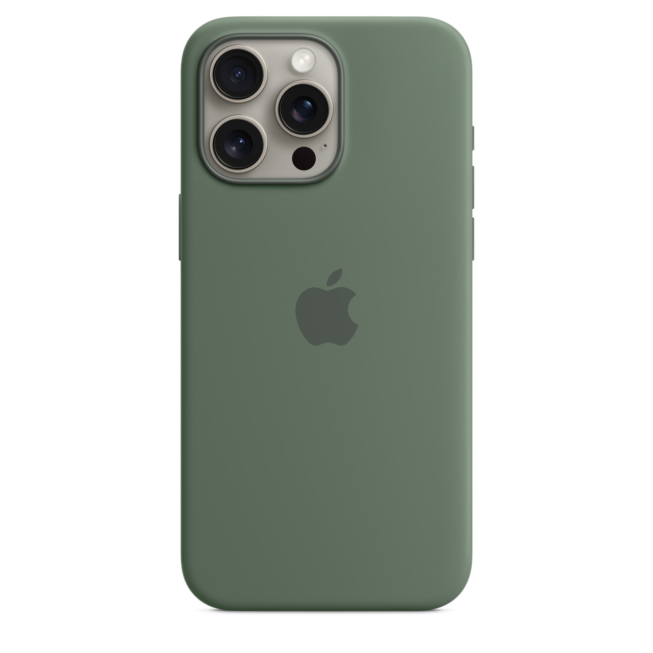 Apple iPhone 15 Pro Max Silicone Case w/MagSafe - Cypress