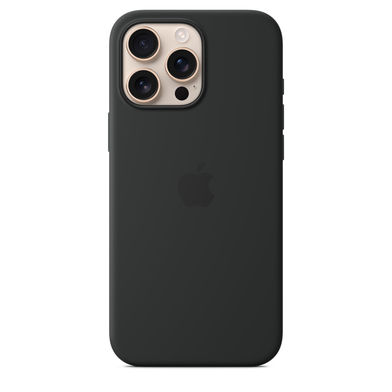 Apple iPhone 16 Pro Max Silicone Case w/ MagSafe - Black