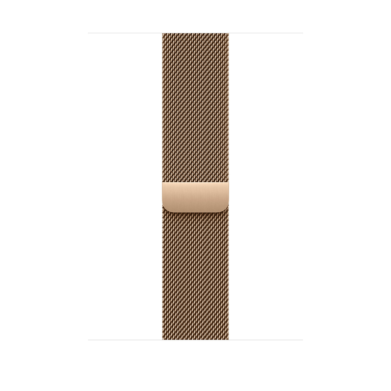 Apple Watch 46mm Milanese Loop Gold - S/M
