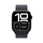 Apple Watch Series 10 GPS 46mm Jet Black Aluminium - Ink Sport Loop