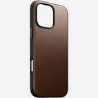 Nomad Modern Leather Case w/MagSafe iPhone 16 Pro Max - Brown