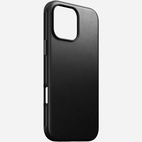 Nomad Modern Leather Case w/MagSafe iPhone 16 Pro Max - Black