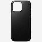 Nomad Modern Leather Case w/MagSafe iPhone 16 Pro Max - Black