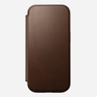 Nomad Modern Leather Folio w/MagSafe iPhone 16 Pro - Brown
