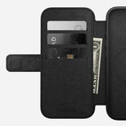 Nomad Modern Leather Folio w/MagSafe iPhone 16 Pro - Black