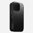 Nomad Modern Leather Folio w/MagSafe iPhone 16 Pro - Black