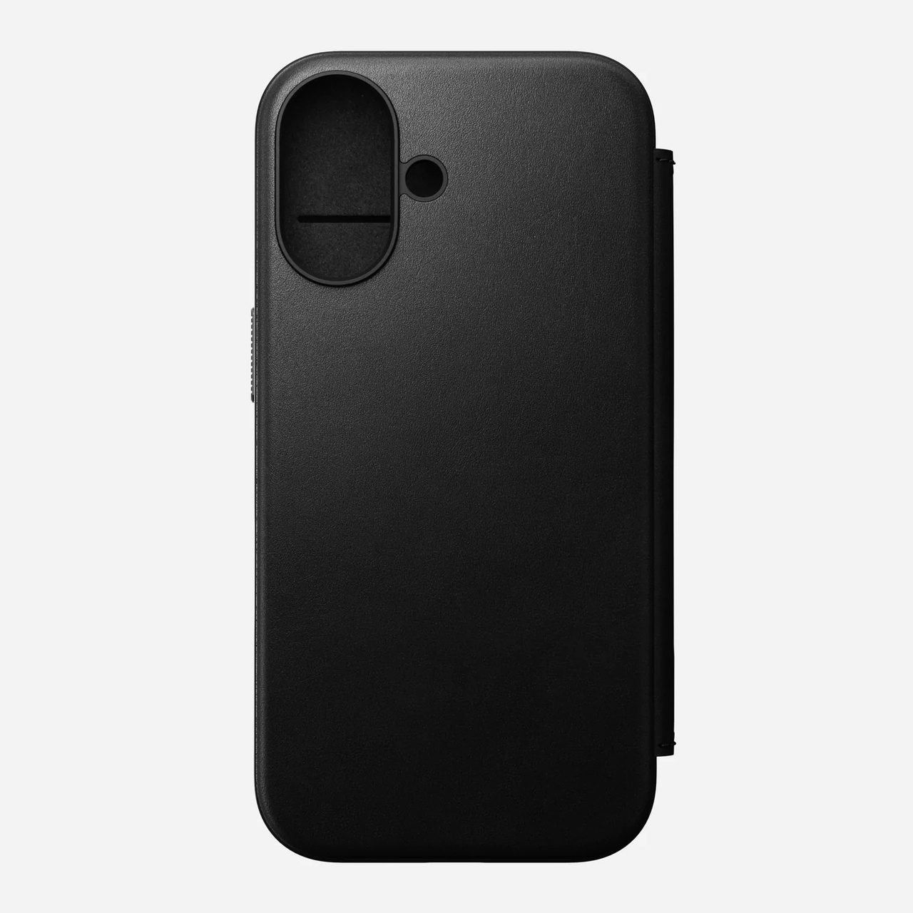 Nomad Modern Leather Folio w/MagSafe iPhone 16 - Black