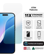 ZAGG invisibleSHIELD XTR4 GLASS for iPhone 16/15