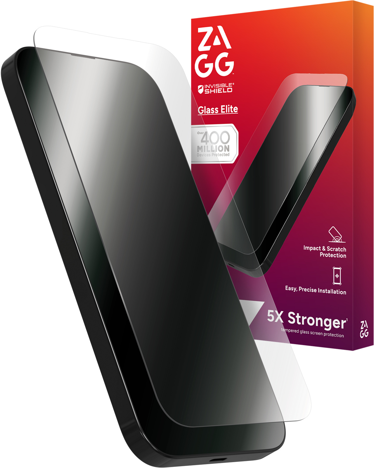 ZAGG invisibleSHIELD Elite+ GLASS for iPhone 16 Pro
