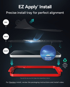 ZAGG invisibleSHIELD Elite+ GLASS for iPhone 16 Pro