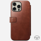 Nomad Modern Leather Folio w/MagSafe iPhone 16 Pro Max - Olde Dublin - Limited Ed