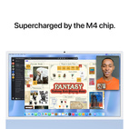 iMac 24" Retina 4.5K Apple M4 10-Core CPU & 10-Core GPU 16GB/256GB Blue