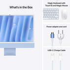 iMac 24" Retina 4.5K Apple M4 10-Core CPU & 10-Core GPU 16GB/256GB Blue