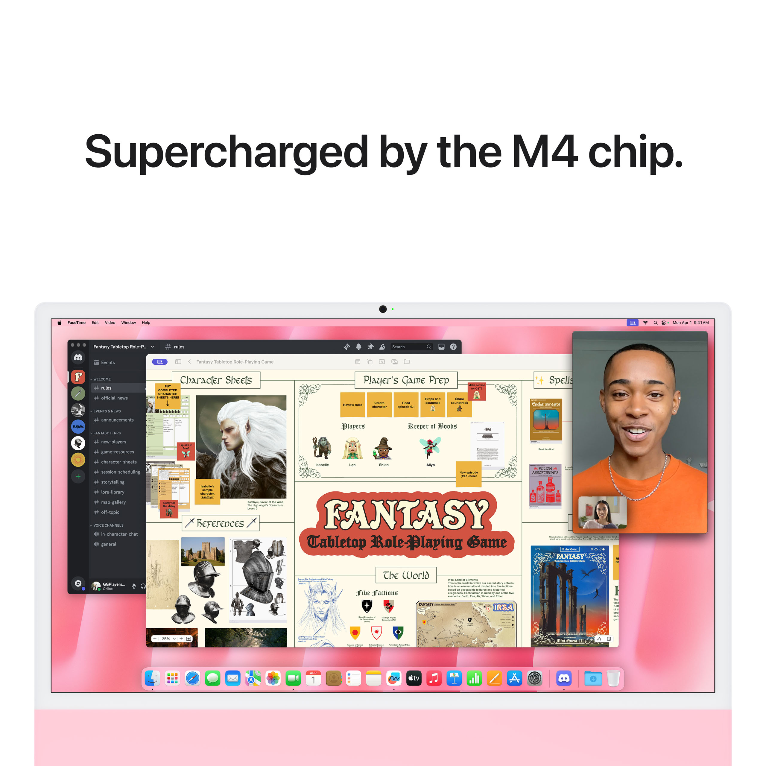 iMac 24" Retina 4.5K Apple M4 8-Core CPU & 8-Core GPU 16GB/256GB Pink