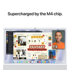iMac 24" Retina 4.5K w/ Nano-texture Apple M4 10-Core CPU & 10-Core GPU 16GB/256GB Silver